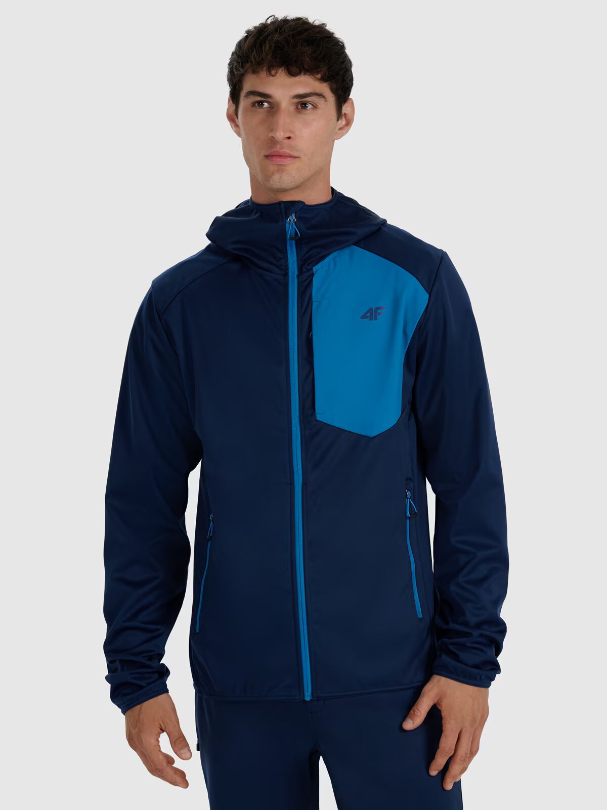4F Geacă softshell anti-vânt membrană 8000 pentru bărbați - XL