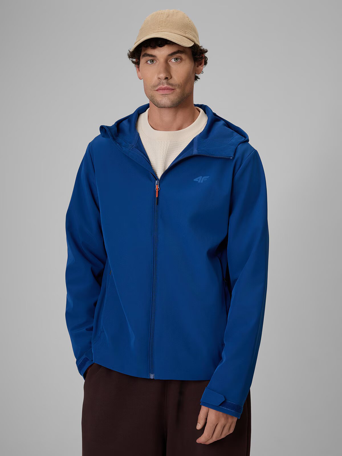 4F Geacă softshell rezistentă la vânt cu membrană 5000 pentru bărbați - XL
