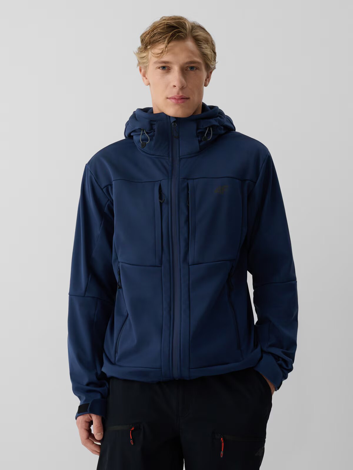 4F Geaca softshell rezistenta la vant membrana 8000 pentru barbati - M
