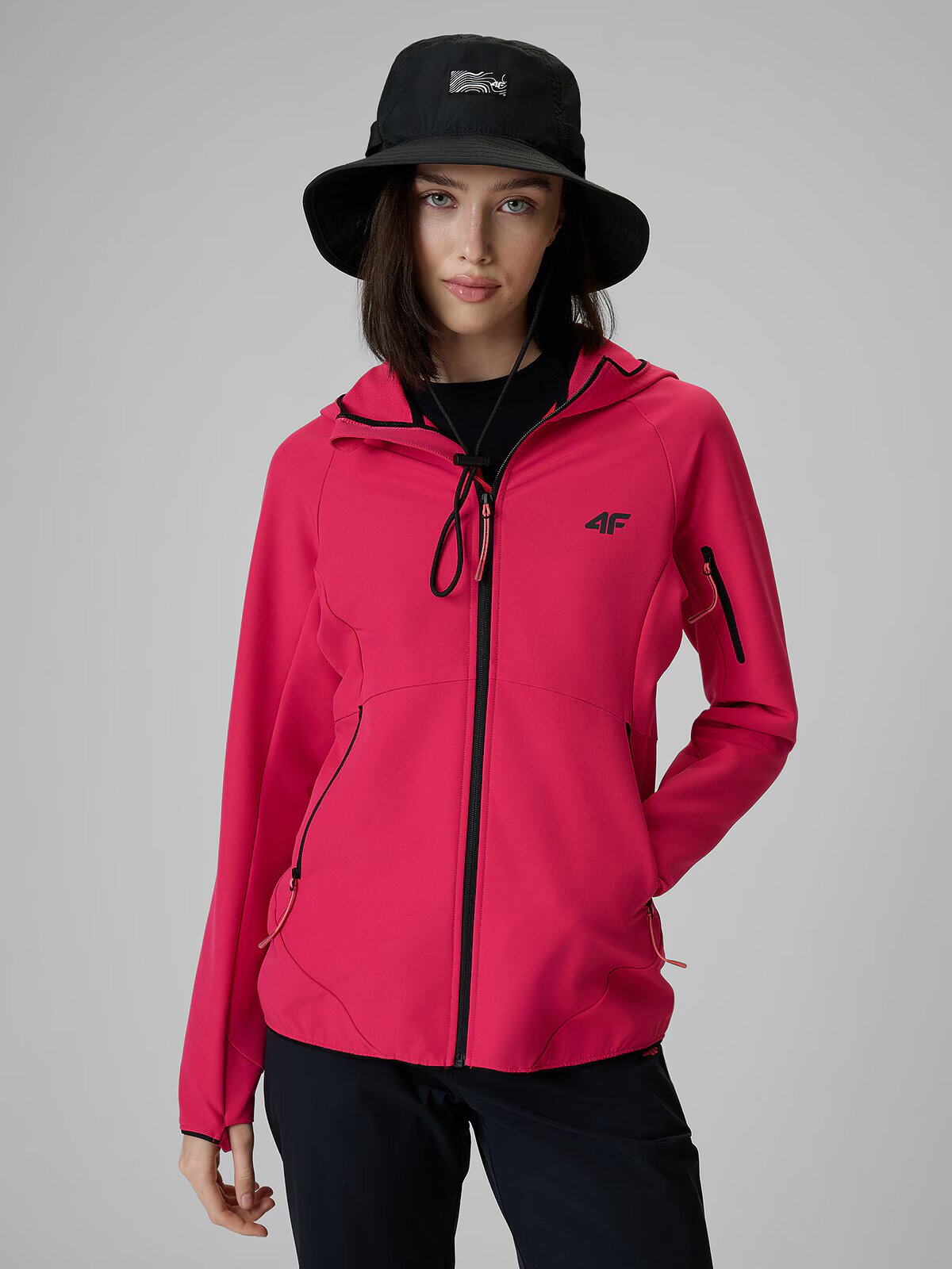 4F Geacă softshell rezistentă la vânt pentru femei - XS