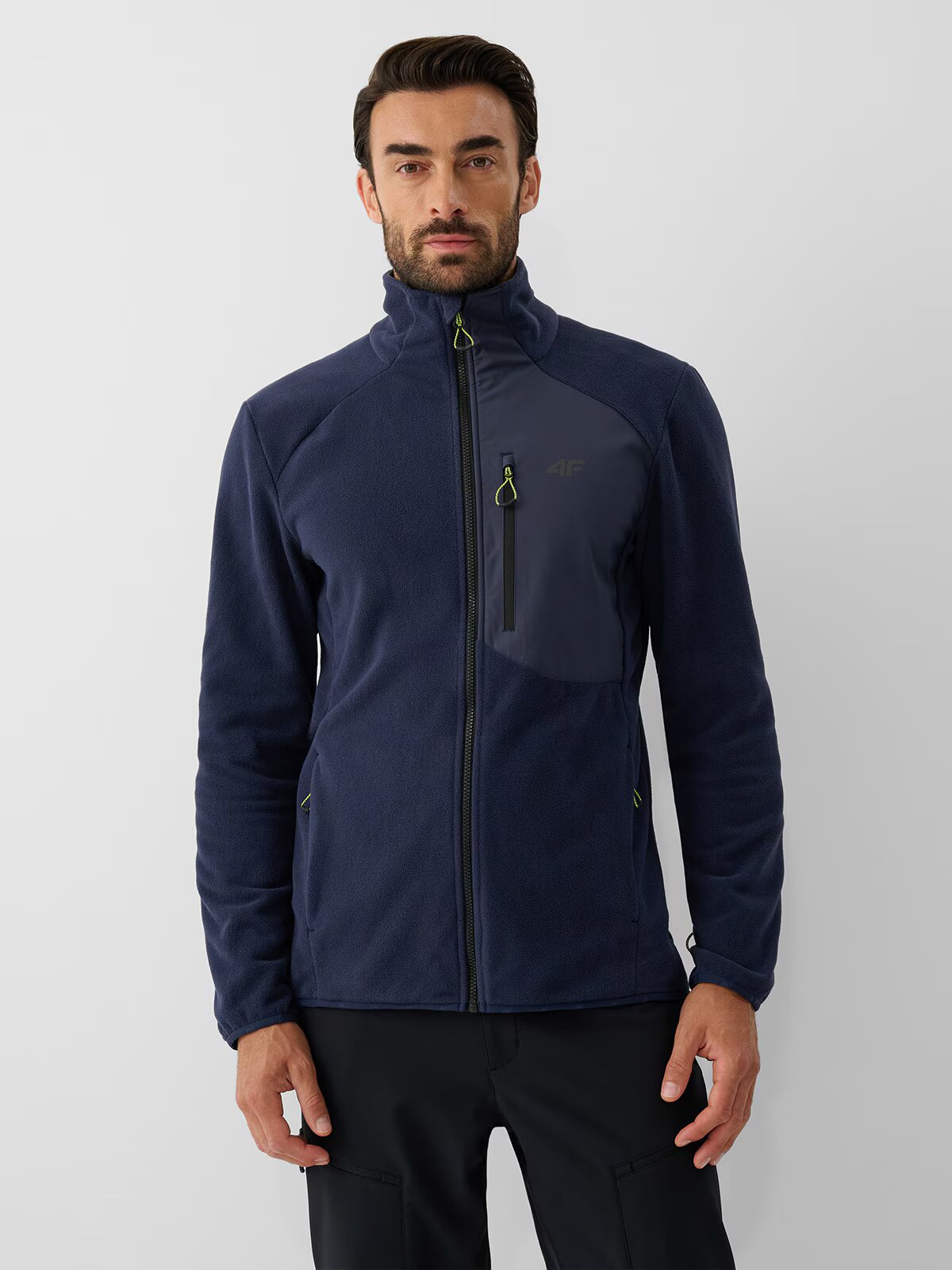 4F Geacă trekking 3în1 membrană 10000 pentru bărbați - denim XL