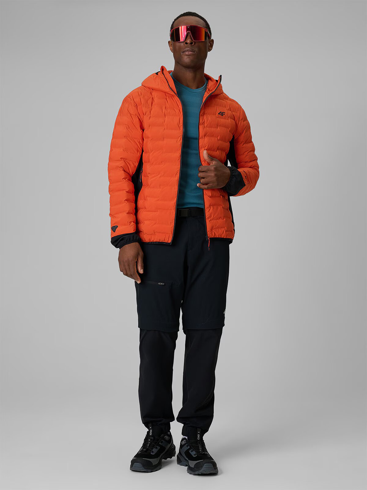 4F Geacă trekking PRO cu umplutură Primaloft Silver bărbați - 3XL
