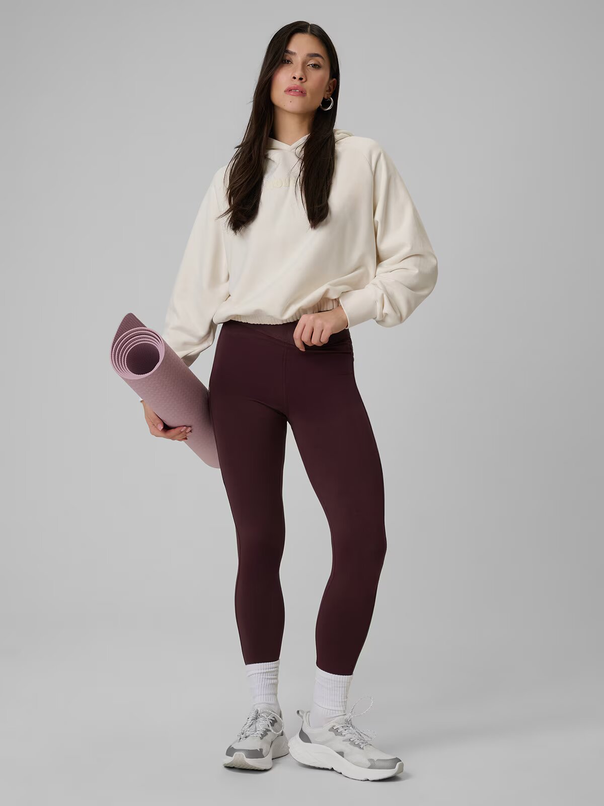 4F Hanorac regular de trening cu glugă pentru femei - XL