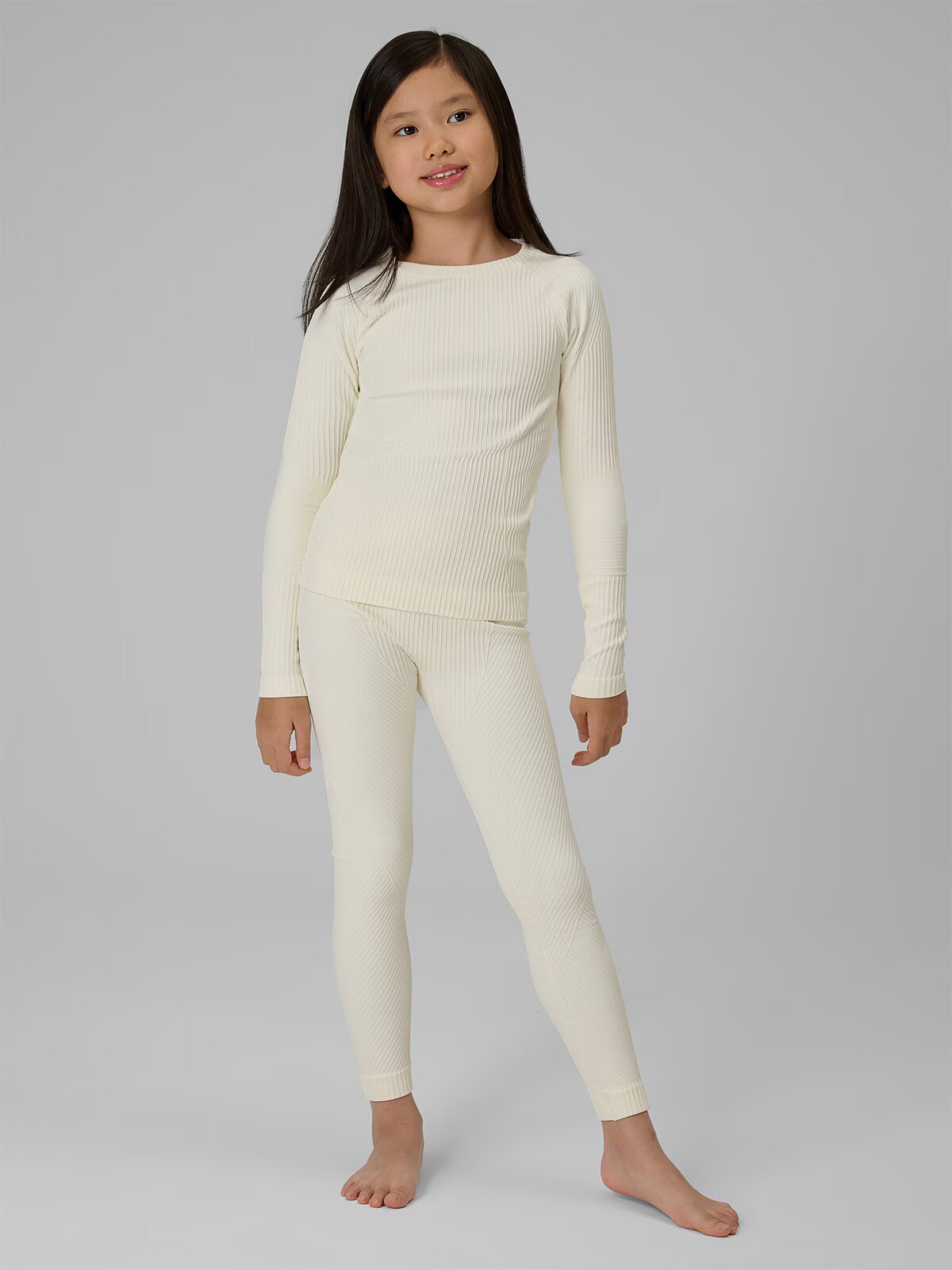 4F Lenjerie termică fără cusături (set) pentru fete - crem 152/158 (11-13 ani)