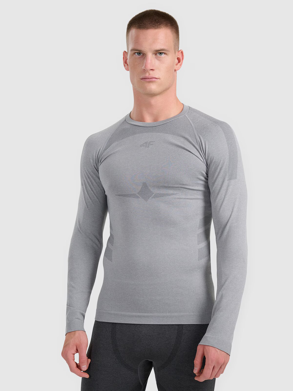 4F Lenjerie termoactivă fără cusături (bluză) pentru bărbați - XXL/3XL