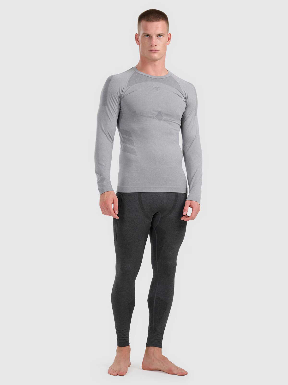 4F Lenjerie termoactivă fără cusături (bluză) pentru bărbați - XXL/3XL