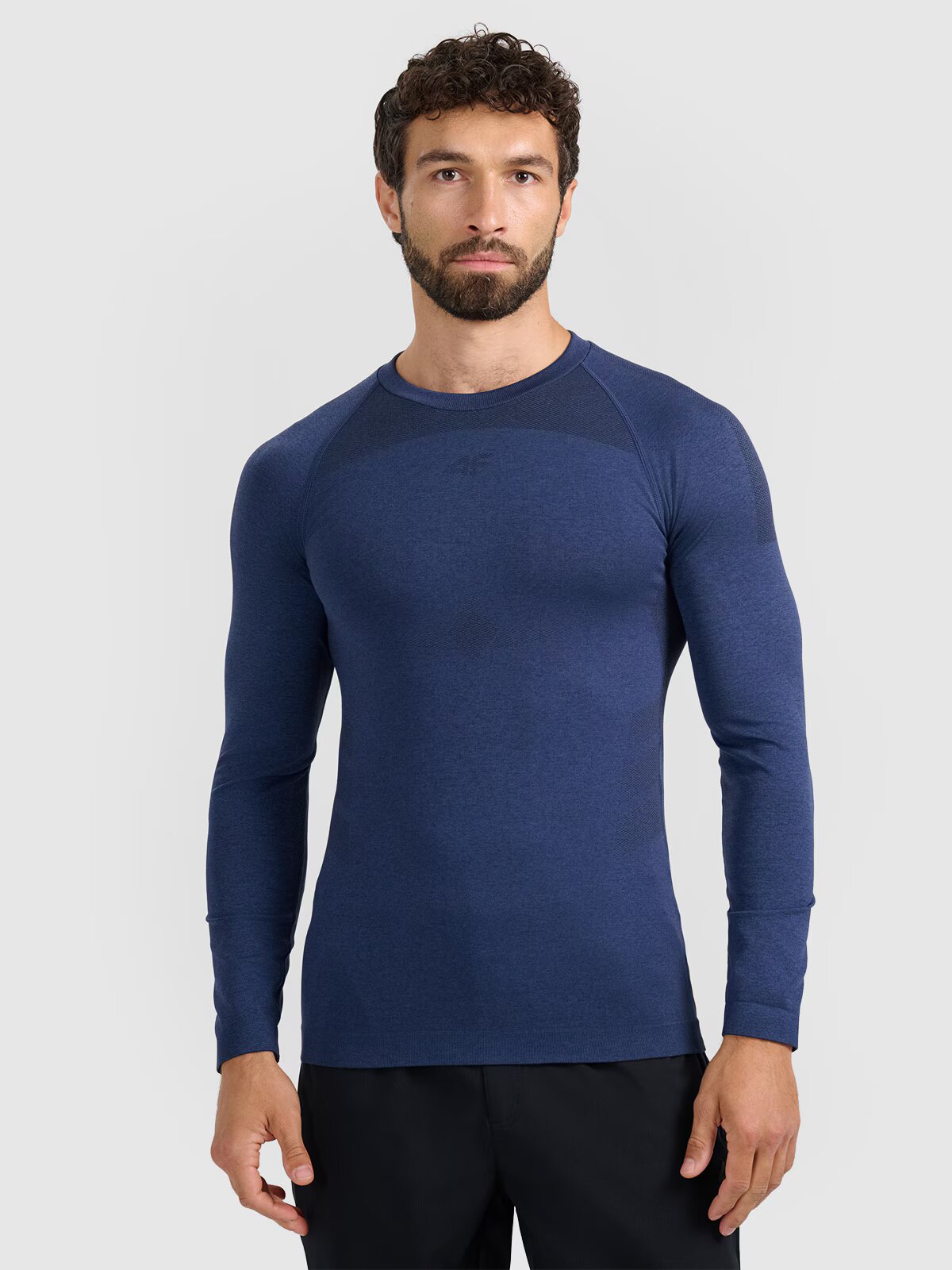 4F Lenjerie termoactivă fără cusături (bluză) pentru bărbați - XXL/3XL