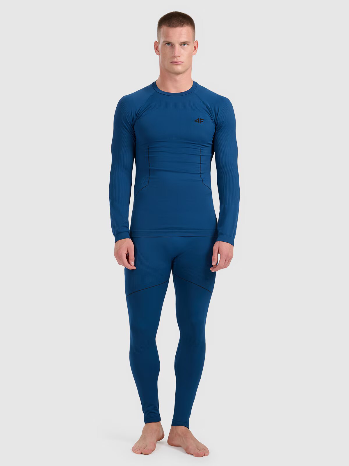 4F Lenjerie termoactivă fără cusături (bluză) pentru bărbați - XXL/3XL