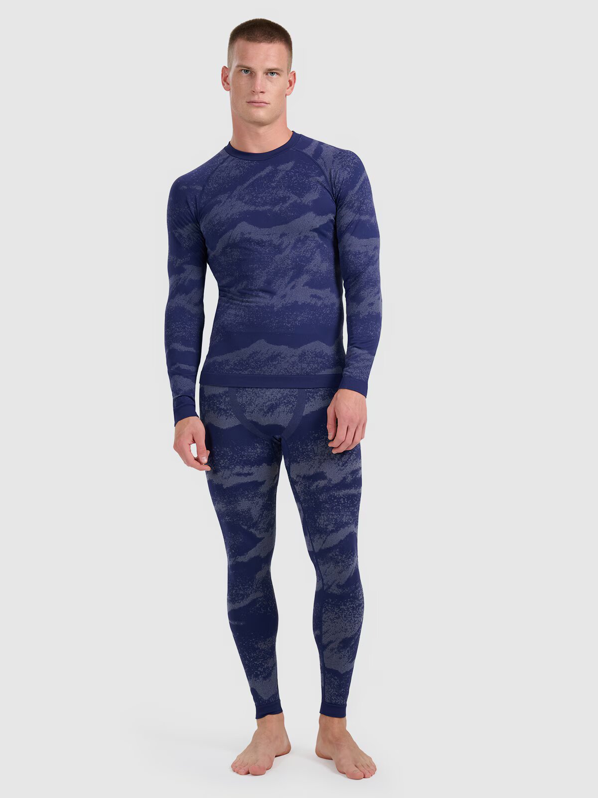 4F Lenjerie termoactivă fără cusături (colanți) pentru bărbați - XXL/3XL