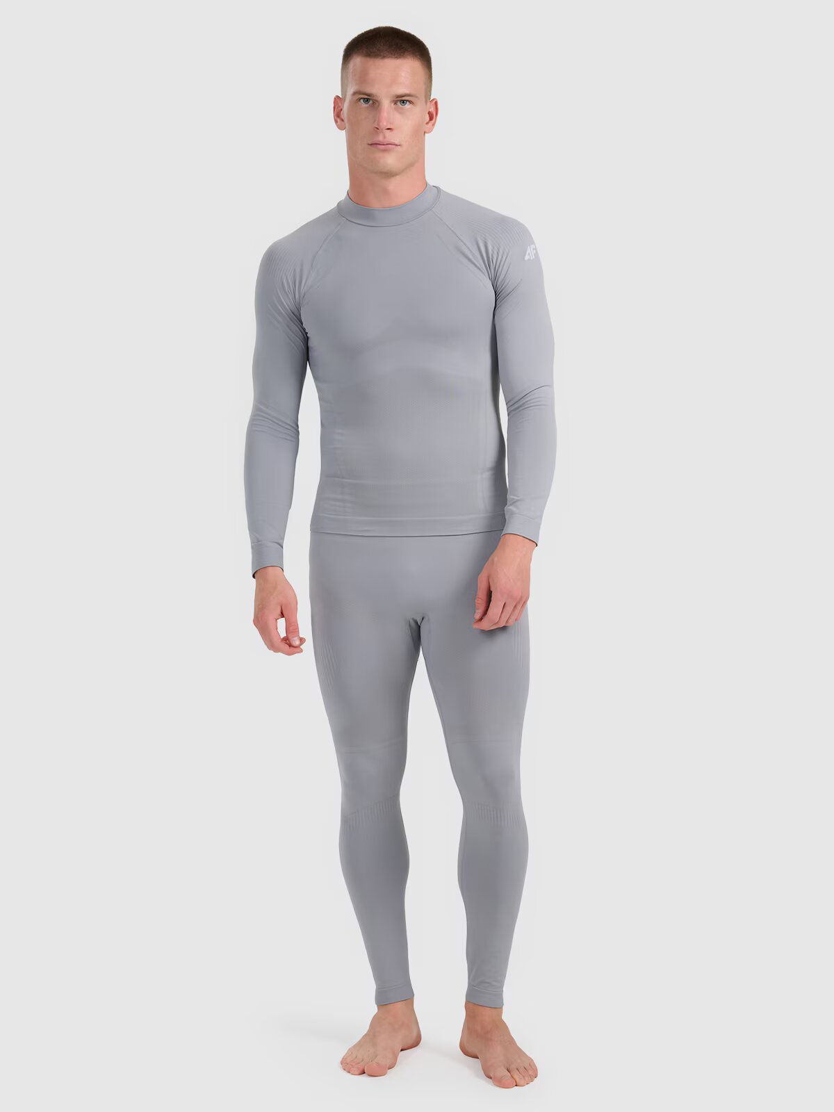 4F Lenjerie termoactivă fără cusături (colanți) pentru bărbați - XXL/3XL