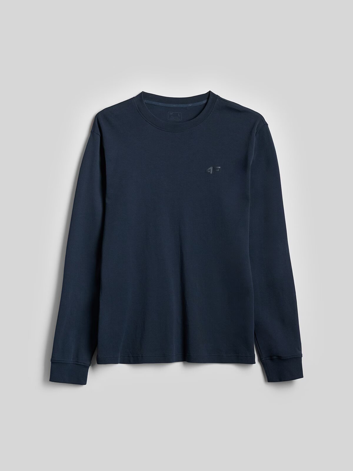 4F Longsleeve regular simplu pentru bărbați - XL