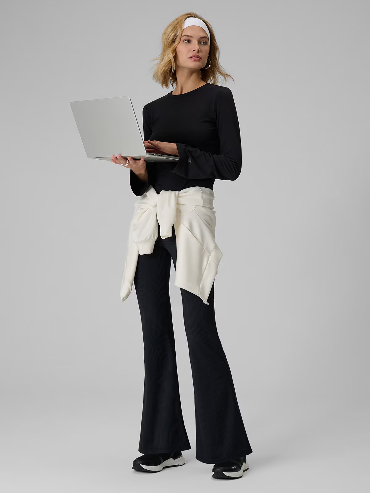 4F Longsleeve slim pentru femei - S