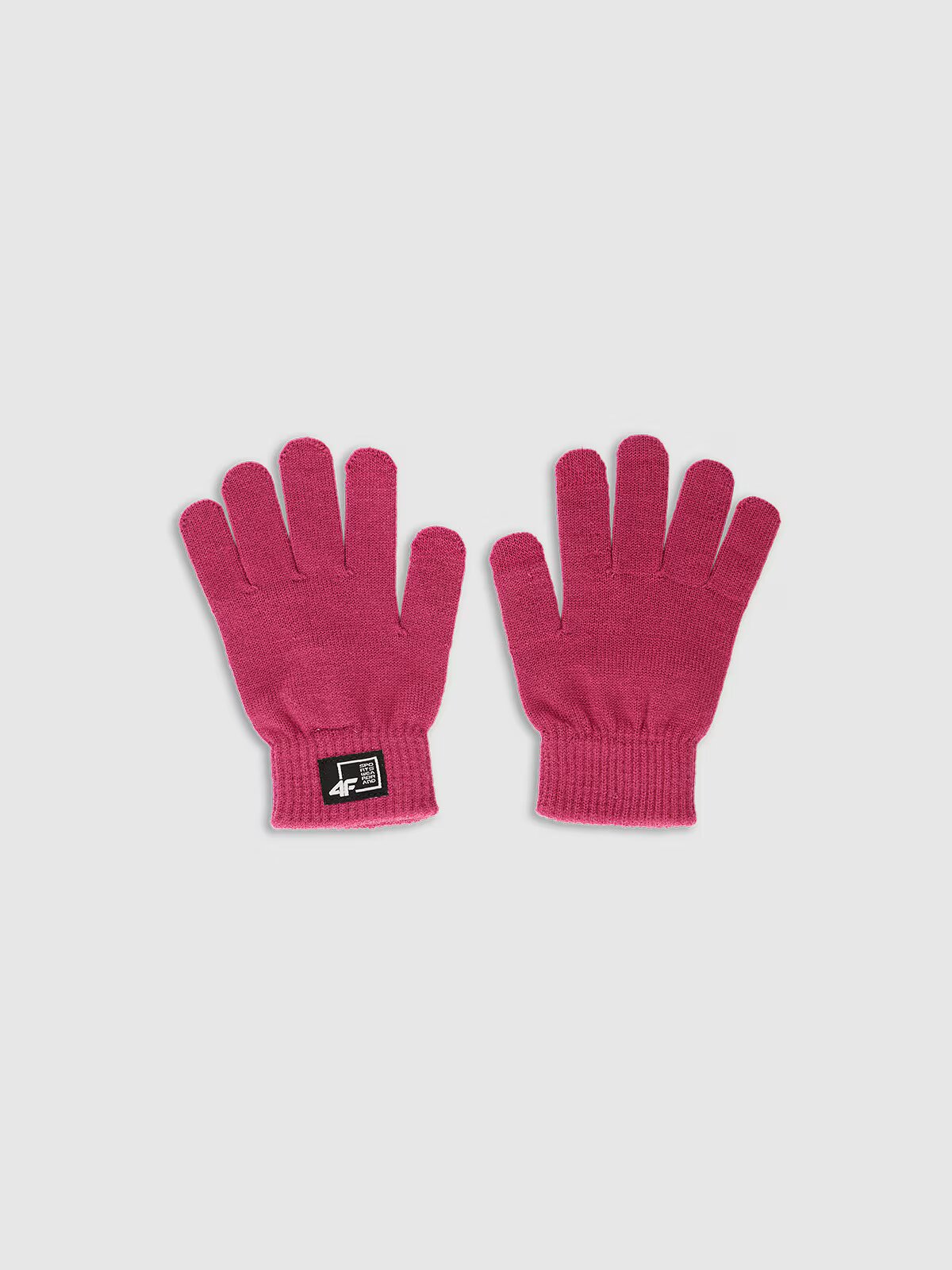 4F Mănuși din tricot cu viscoză pentru copii - S/M