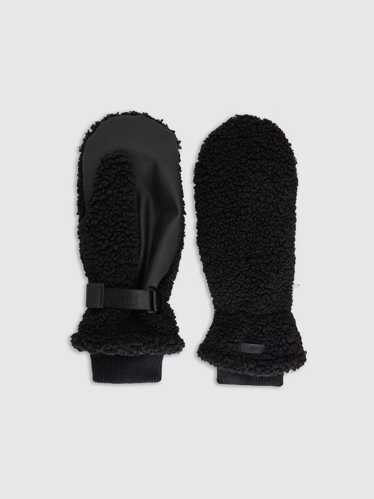 4F Mănuși unisex cu un deget - negre S/M