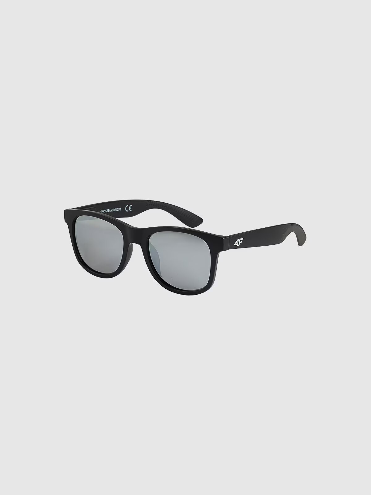 4F Ochelari de soare cu strat oglindă - negri one size