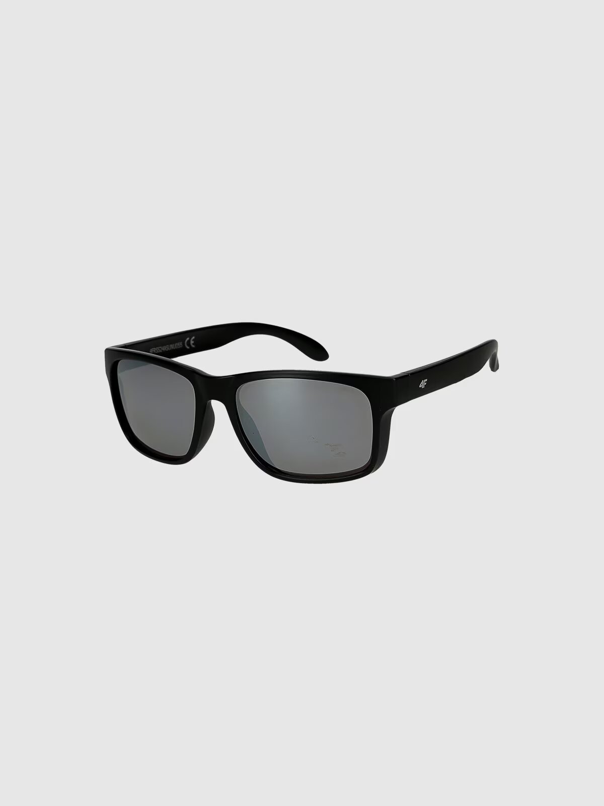 4F Ochelari de soare cu strat oglindă - negri one size