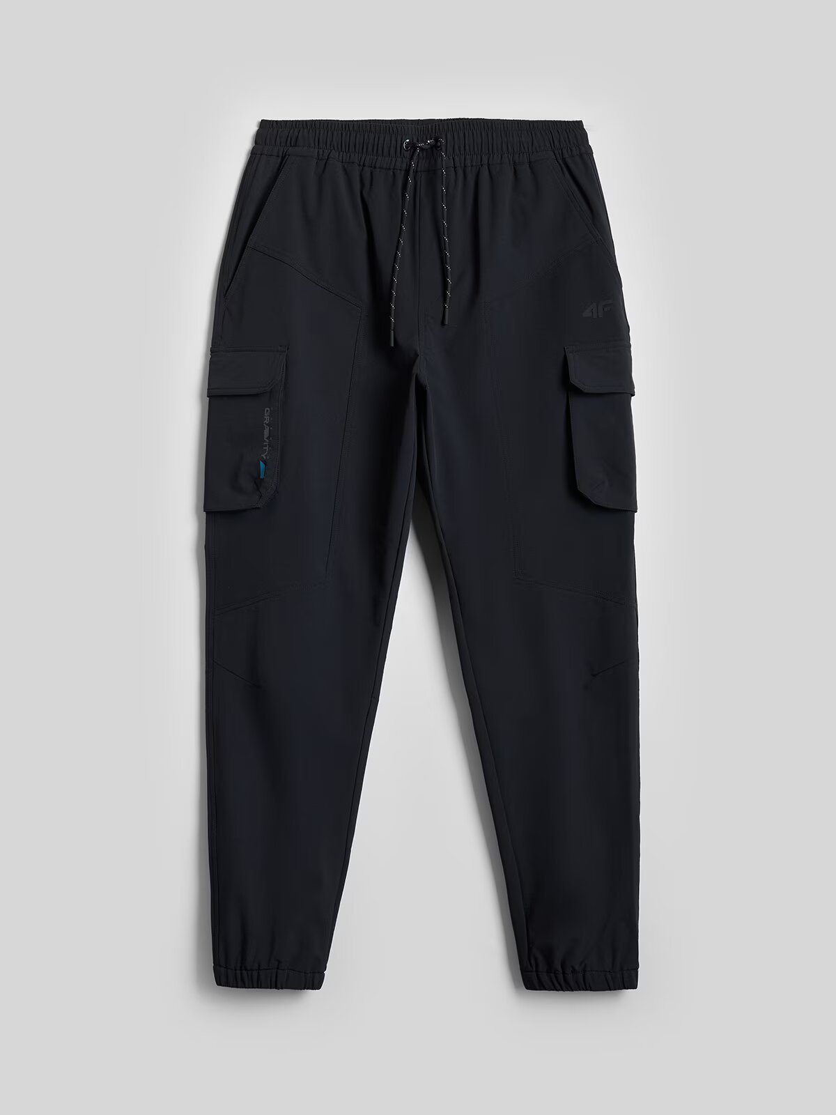4F Pantaloni casual cargo pentru bărbați - negri M