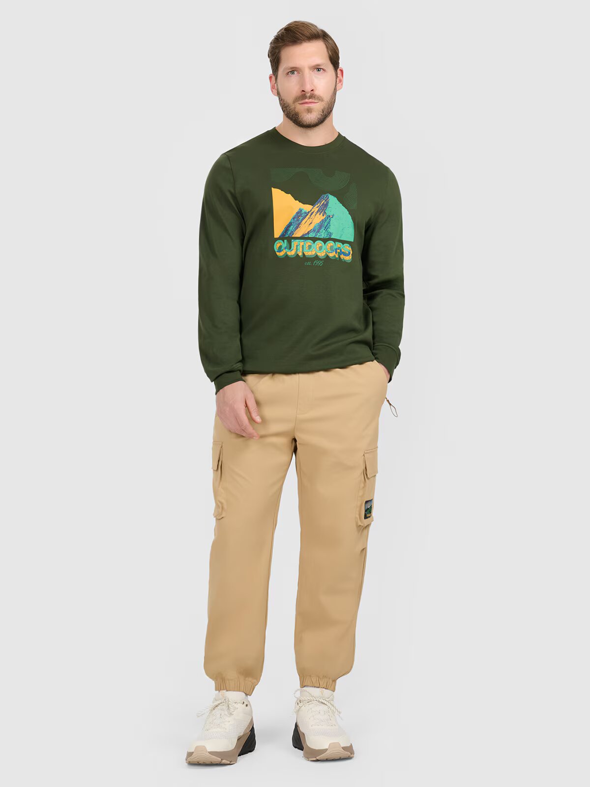 4F Pantaloni casual cargo pentru bărbați - XS