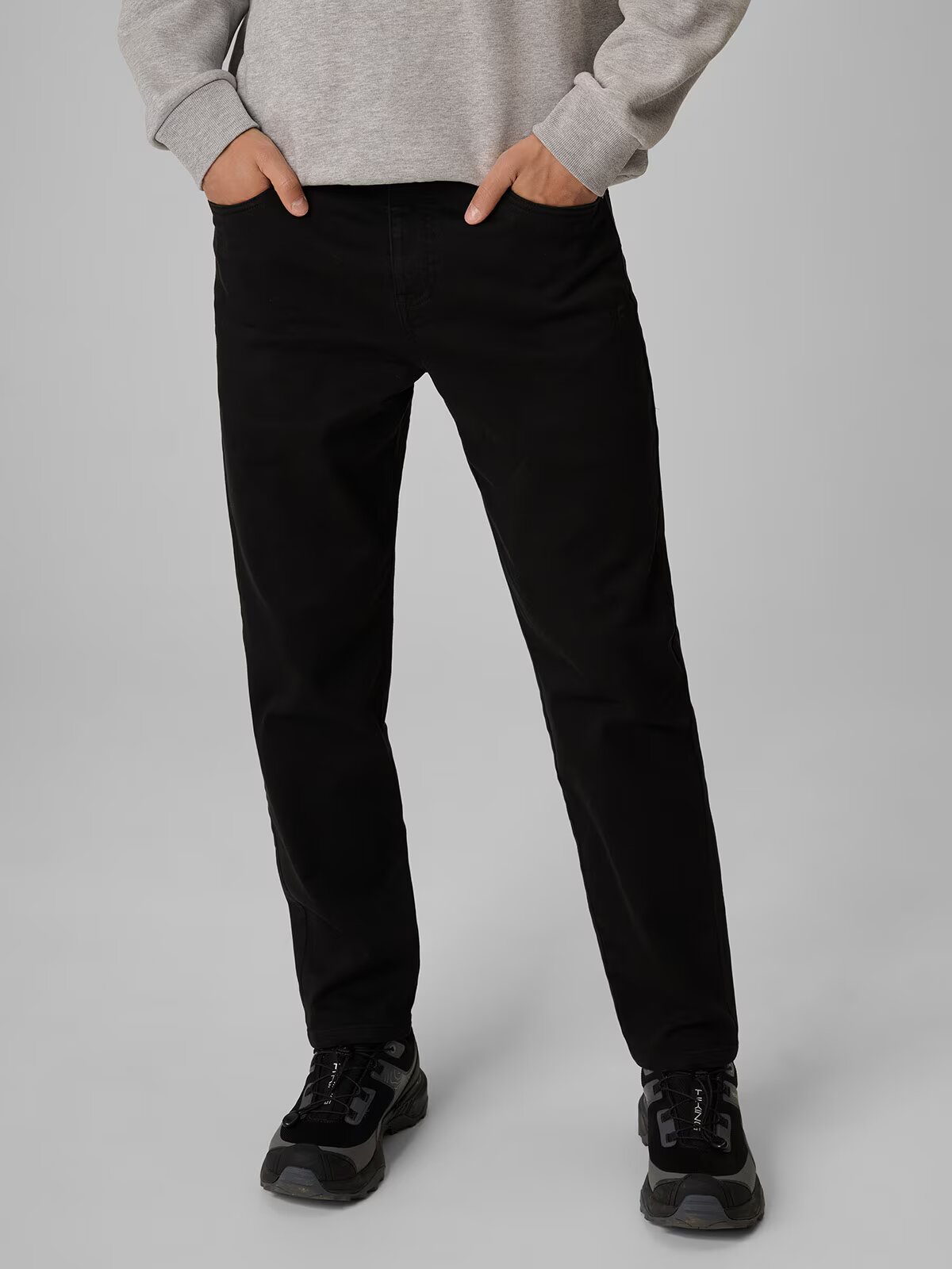 4F Pantaloni casual pentru bărbați - negri M