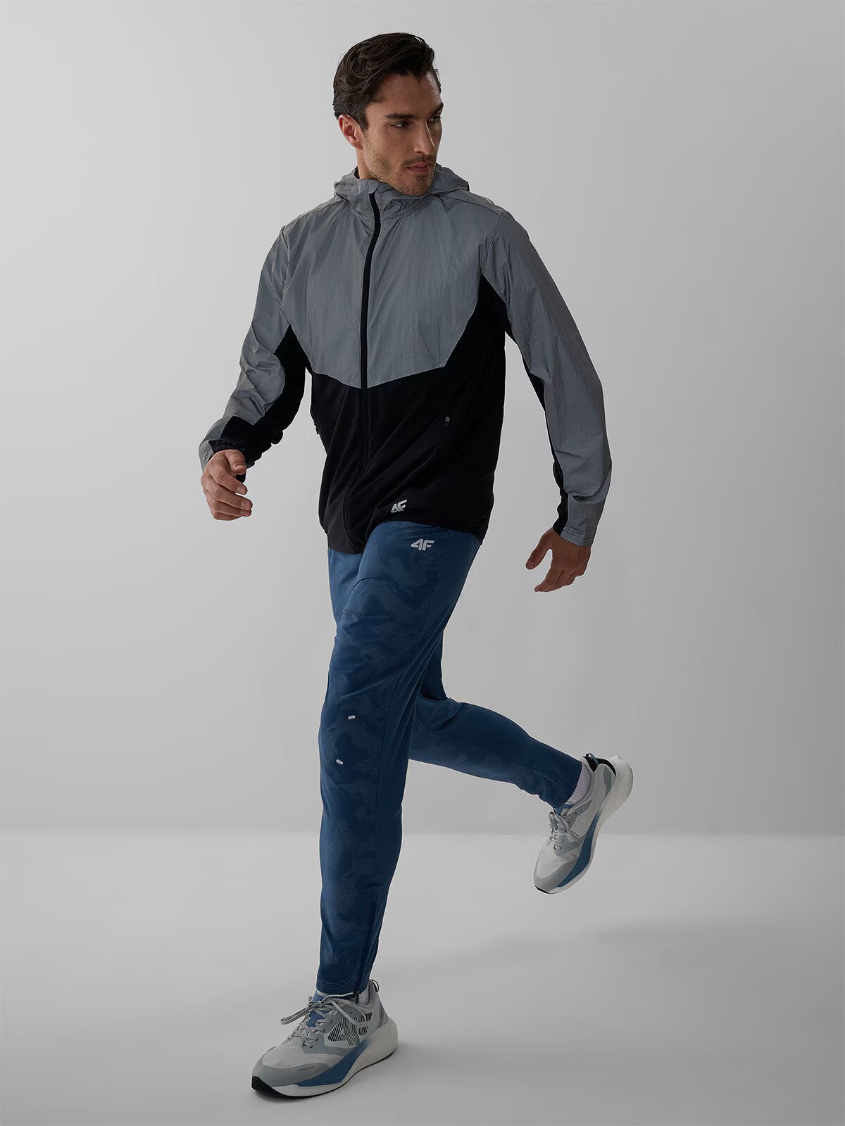4F Pantaloni de alergare cu uscare rapidă pentru bărbați - denim L