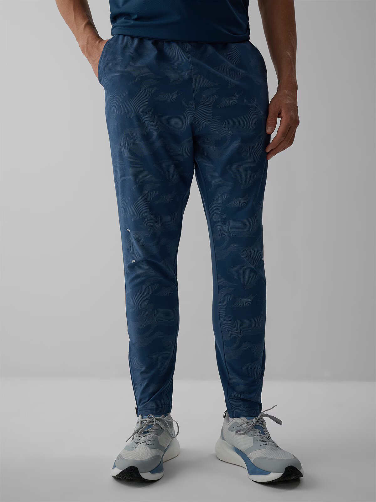4F Pantaloni de alergare cu uscare rapidă pentru bărbați - denim L