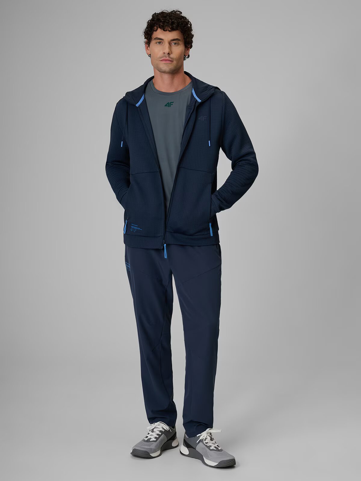 4F Pantaloni de antrenament cu uscare rapidă pentru bărbați - XL