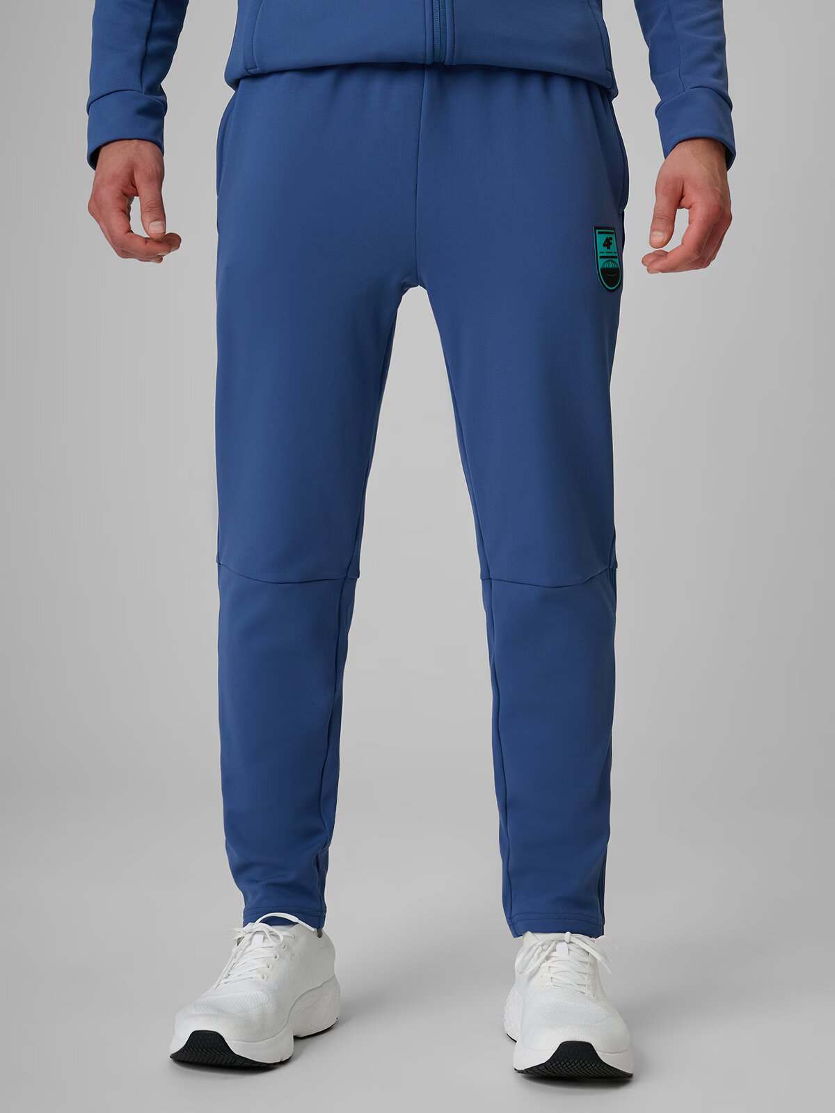 4F Pantaloni de fotbal cu uscare rapidă pentru bărbați - denim L