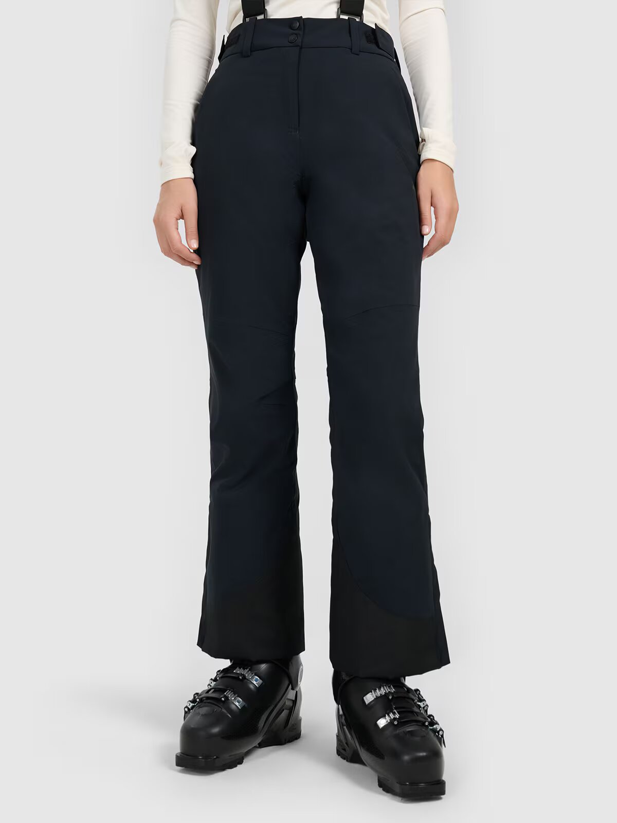 4F Pantaloni de schi membrana 10000 pentru femei - negri M