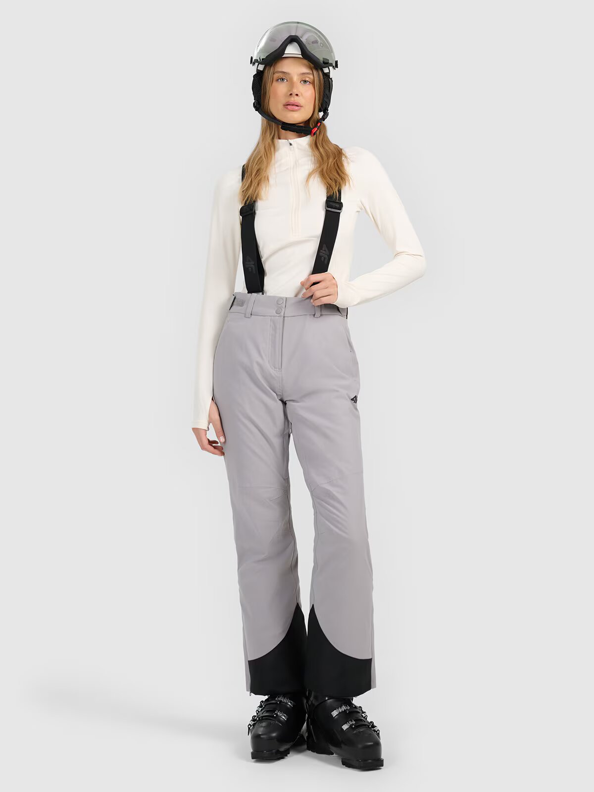 4F Pantaloni de schi membrana 10000 pentru femei - S