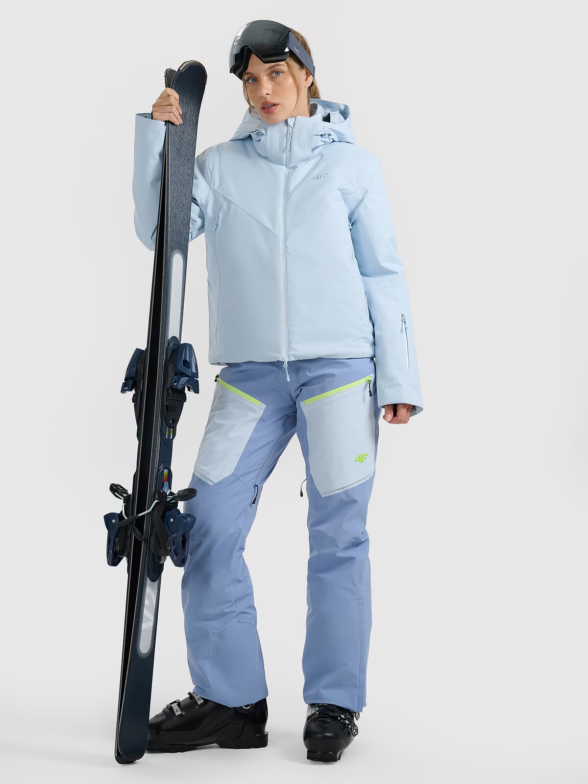 4F Pantaloni de schi membrana 15000 pentru femei - L