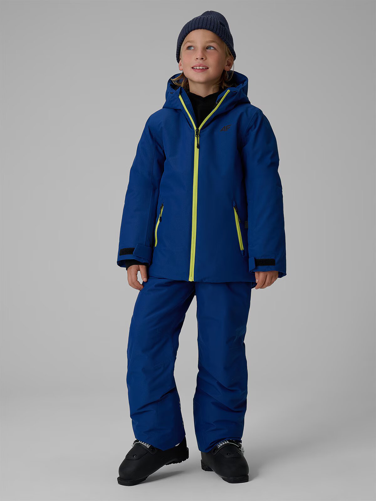 4F Pantaloni de schi membrană 5000 pentru băieți - 128