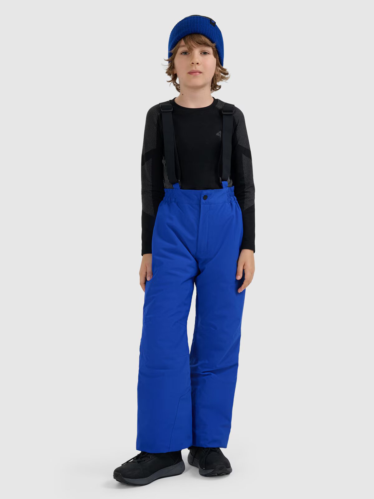 4F Pantaloni de schi membrana 5000 pentru băieți - albaștri 146