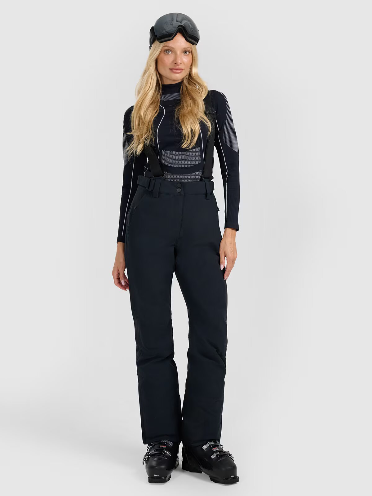 4F Pantaloni de schi membrana 5000 pentru femei - negri XL