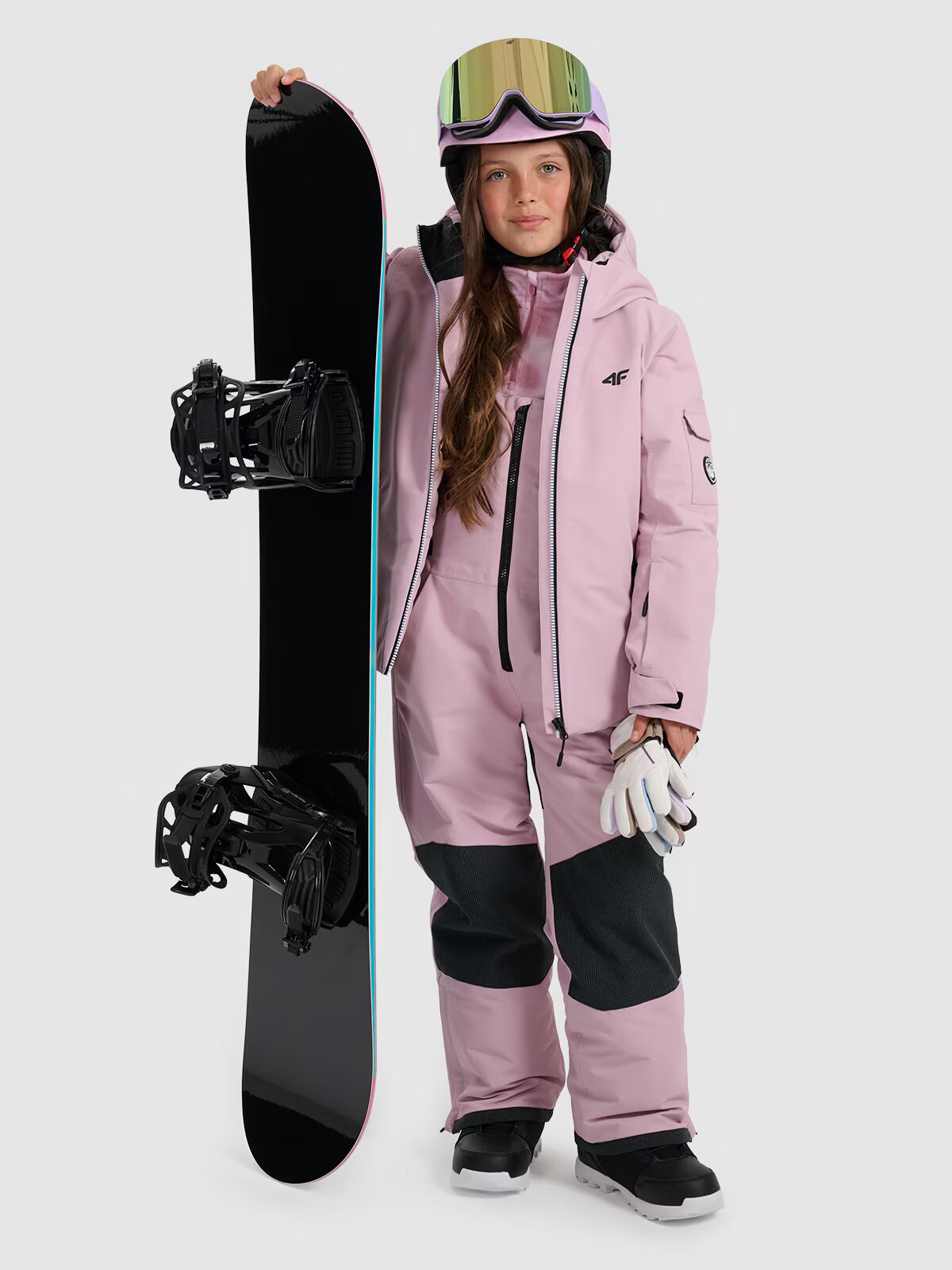 4F Pantaloni de snowboar membrana 10000 pentru fete - 134