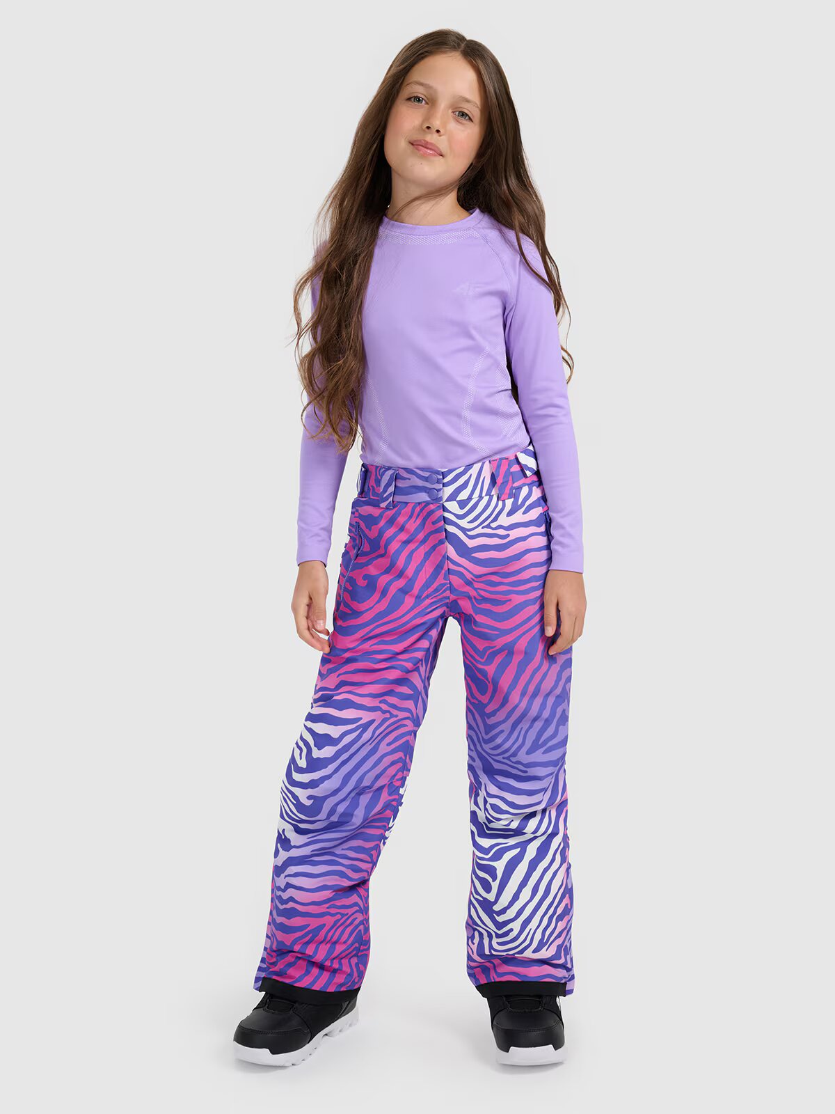 4F Pantaloni de snowboard membrana 10000 pentru fete - 158