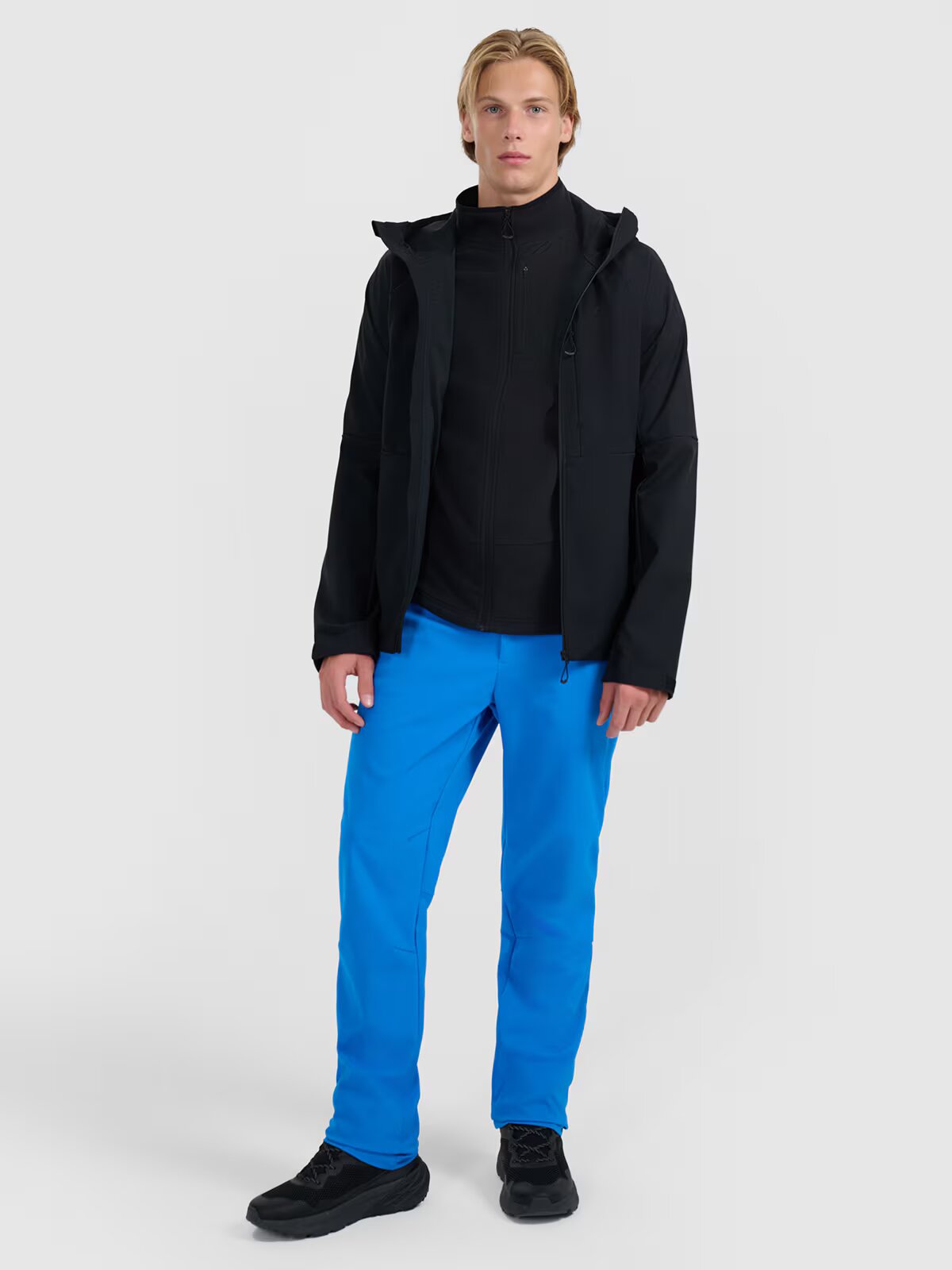 4F Pantaloni de trekking membrană 10000 pentru bărbați - albaștri XL