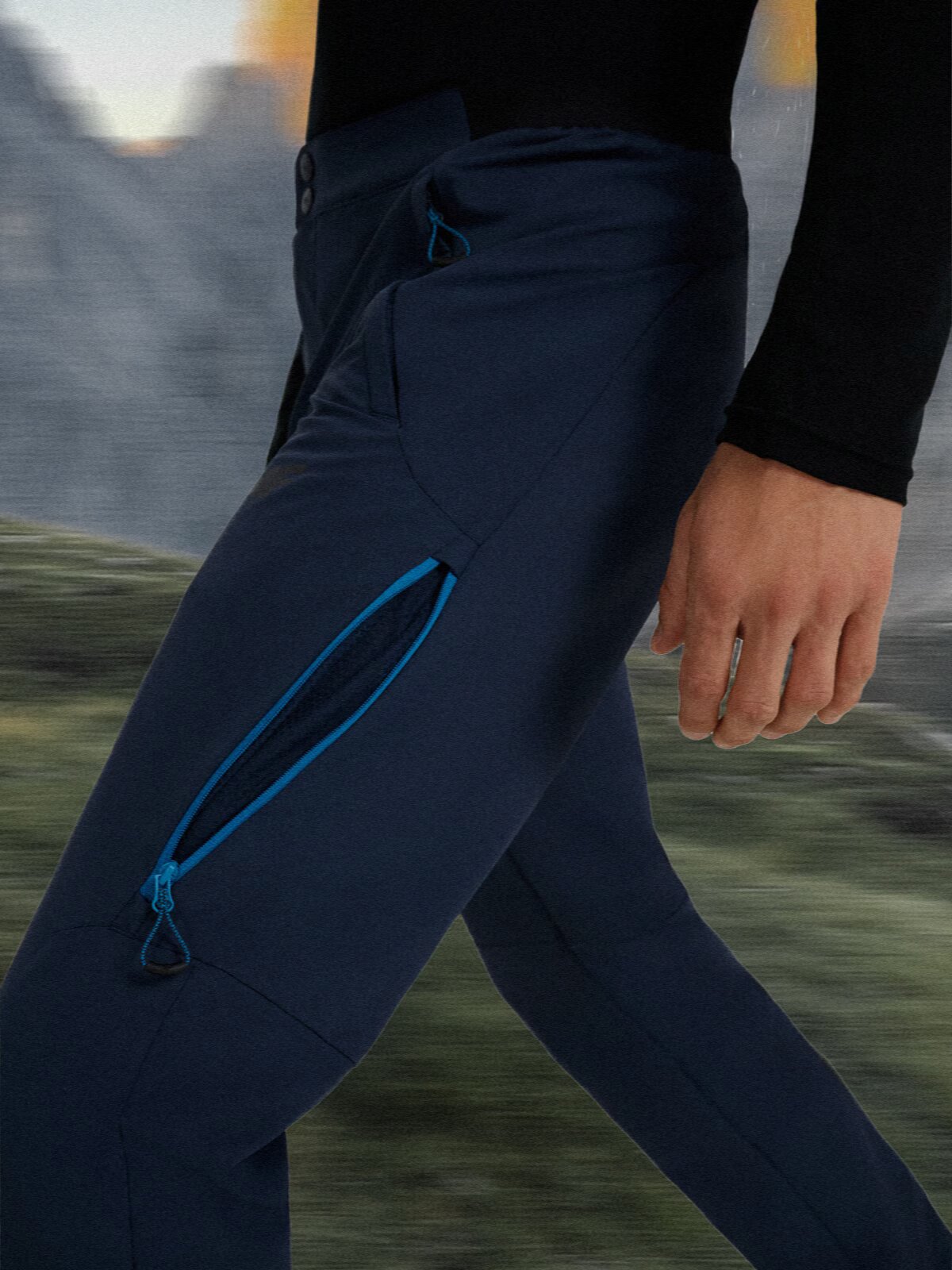4F Pantaloni de trekking pentru bărbați - XL