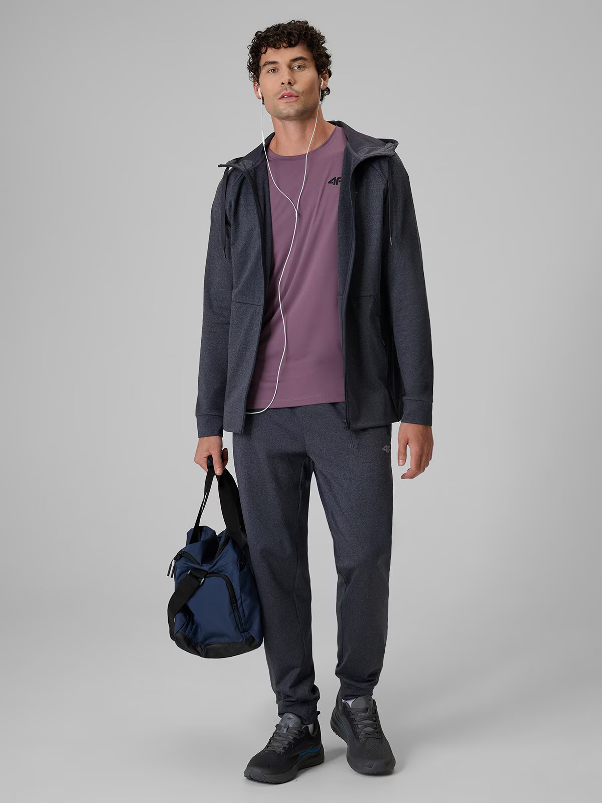 4F Pantaloni de trening cu uscare rapidă pentru bărbați - XXL