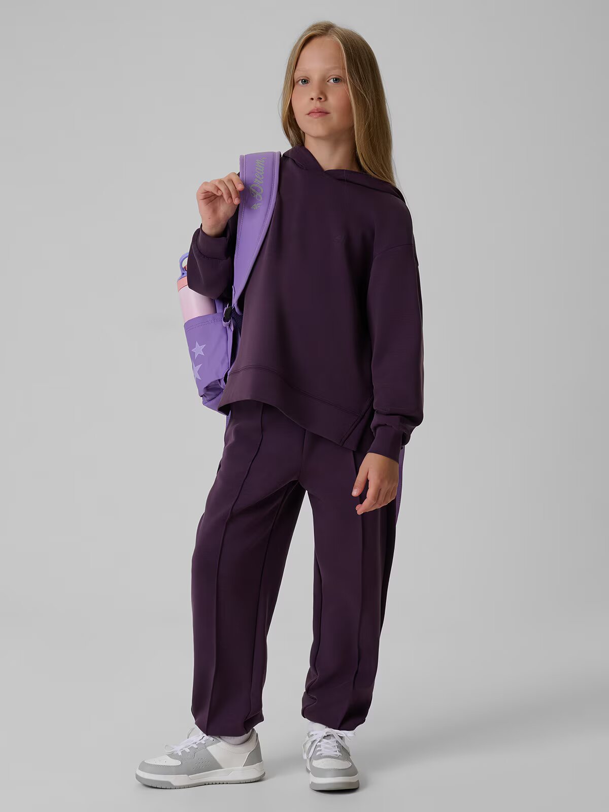 4F Pantaloni de trening jogger cu modal pentru fete - 122/128 (6-8 ani)