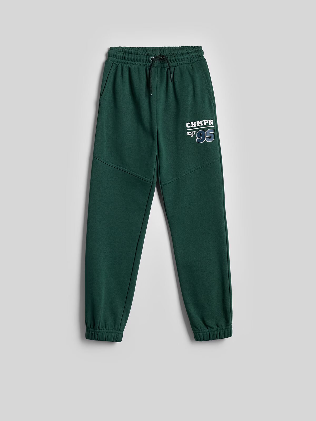 4F Pantaloni de trening jogger pentru băieți - verzi 140
