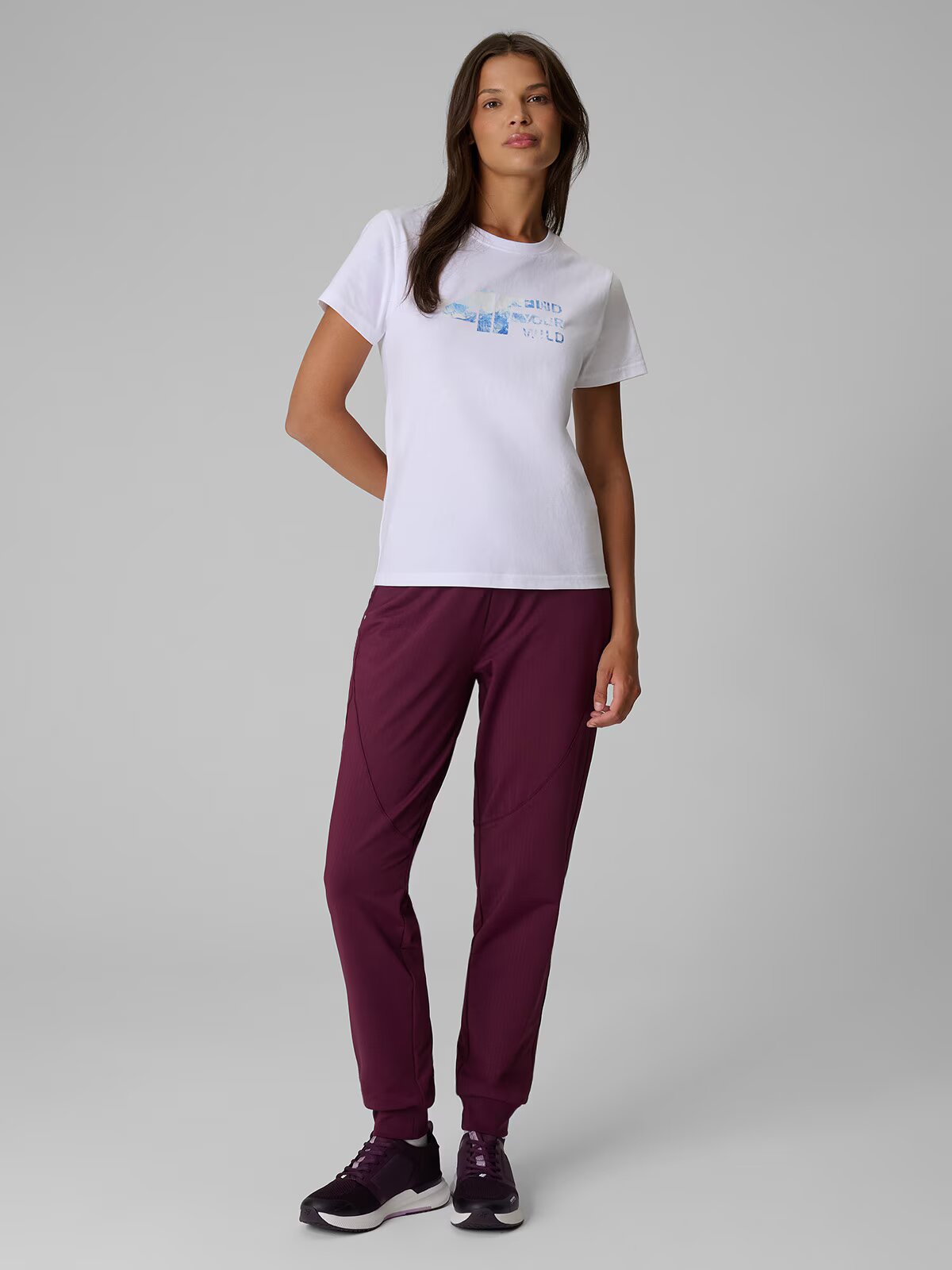 4F Pantaloni de trening jogger pentru femei - L