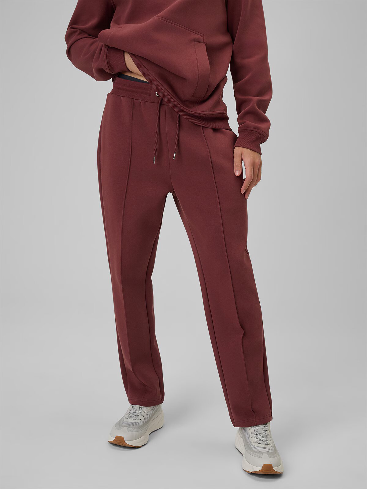 4F Pantaloni de trening pentru bărbați - burgund XXL