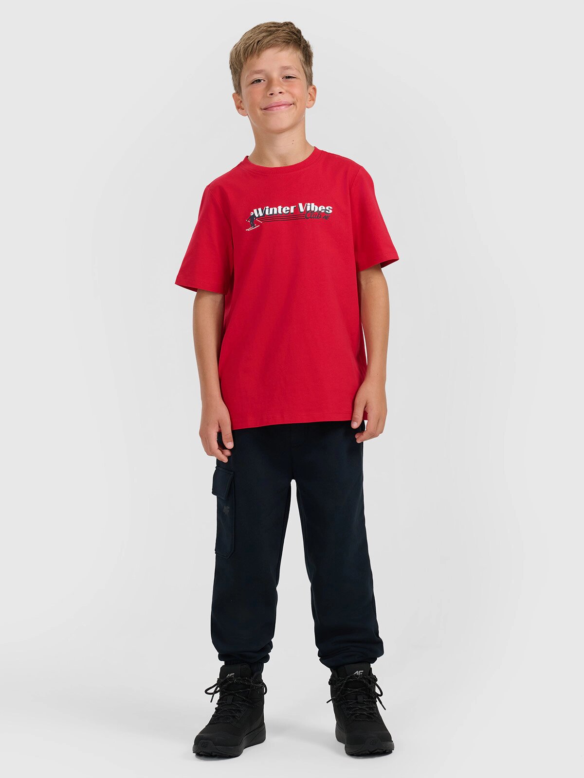 4F Pantaloni jogger de trening pentru băieți - 128