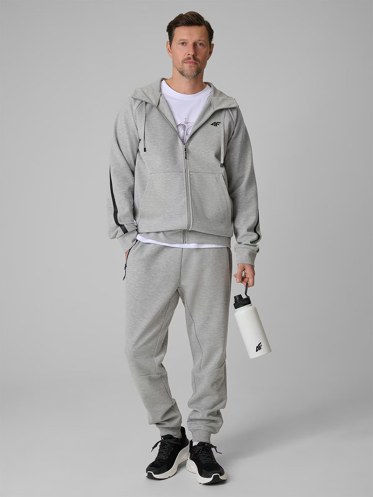 4F Pantaloni jogger de trening pentru bărbați - XXL