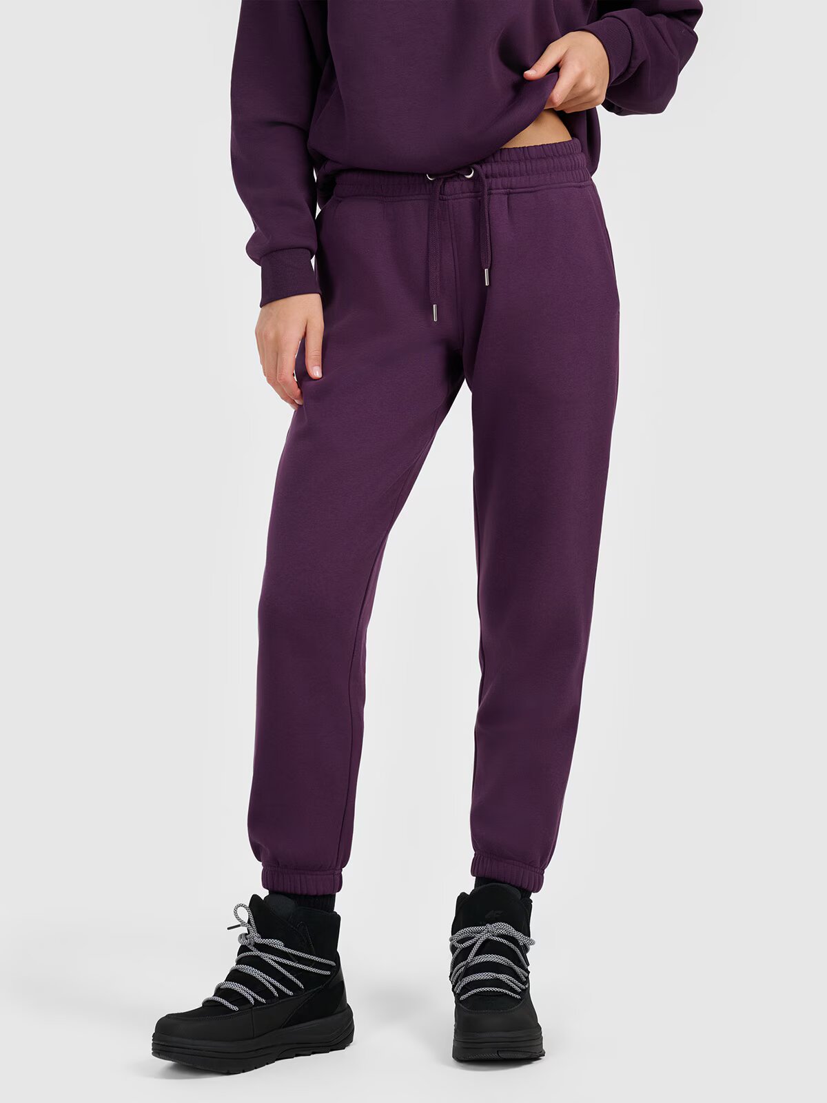 4F Pantaloni jogger de trening pentru femei - XS