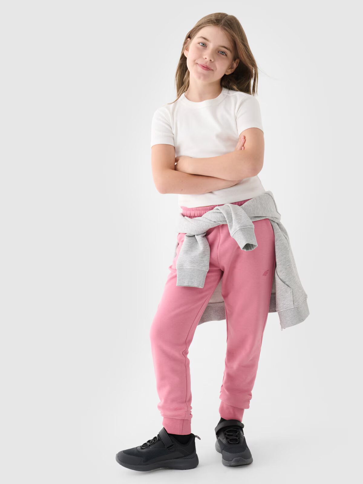 4F Pantaloni jogger de trening pentru fete - 164