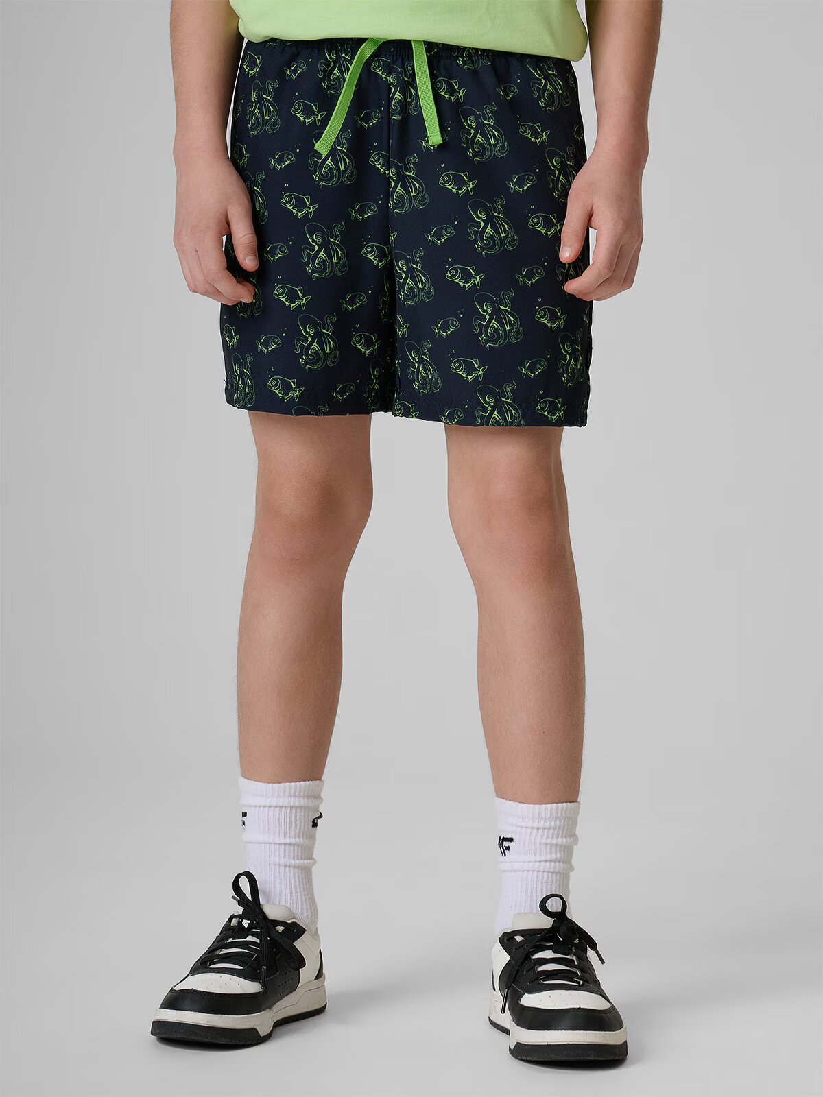 4F Pantaloni scurți de plajă boardshort pentru băieți - 146/152 (10-12 ani)