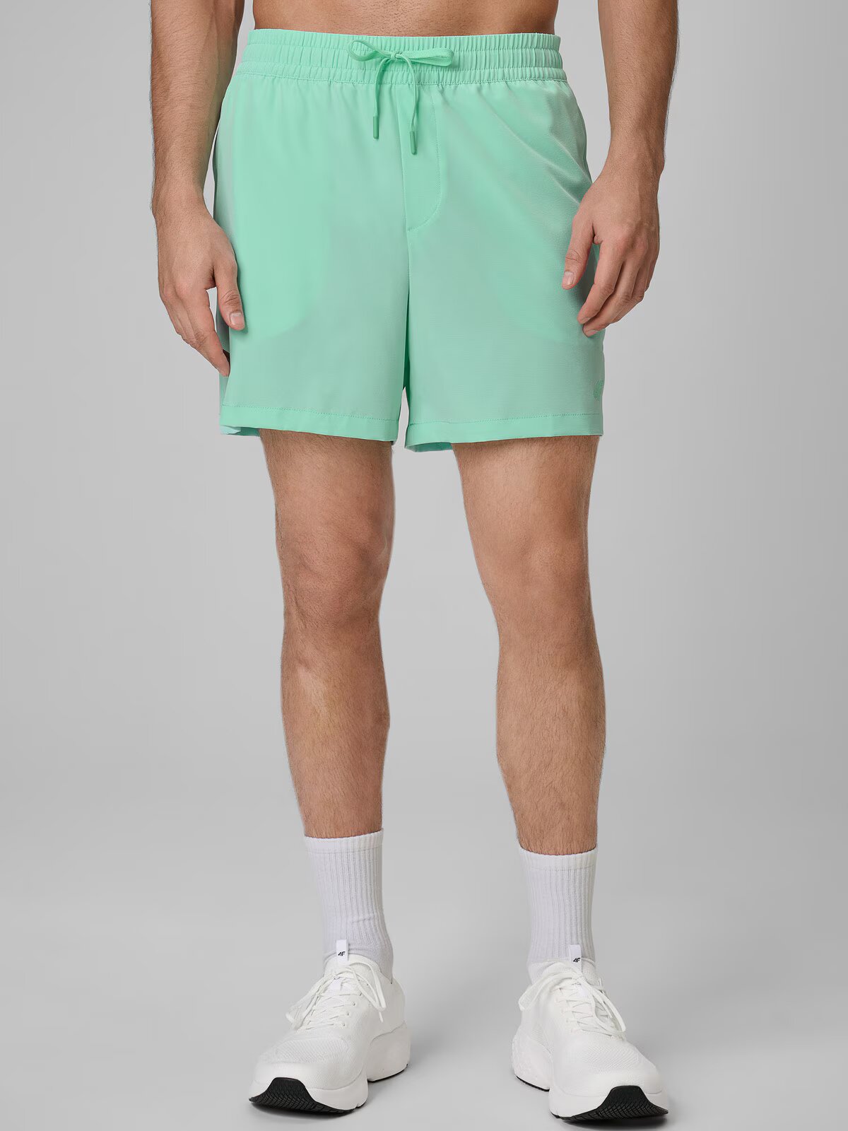 4F Pantaloni scurți de plajă boardshort pentru bărbați - mentă L