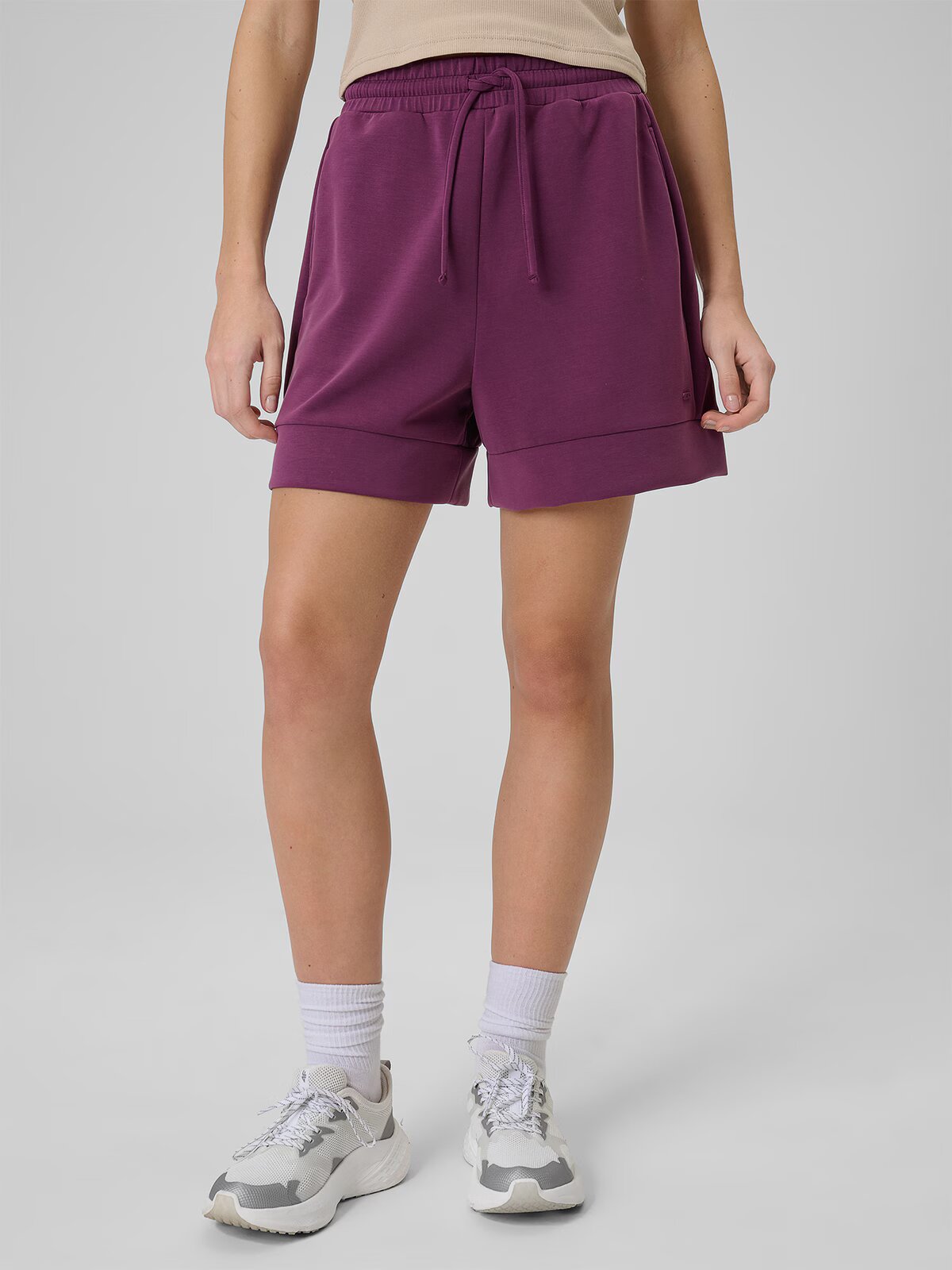 4F Pantaloni scurți de trening cu modal pentru femei - S