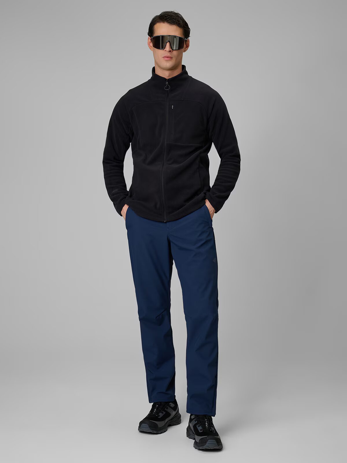 4F Pantaloni softshell cu membrană 5000 pentru bărbați - 3XL
